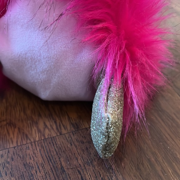 3/$12 Adorable Hot Pink Silly Bird Plush - Picture 3 of 4